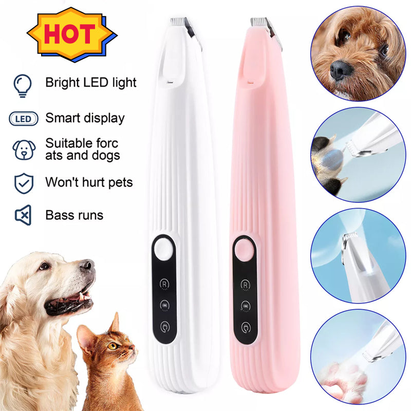 Pets Efficient LED Shaving Clipper for Cat & Dog
