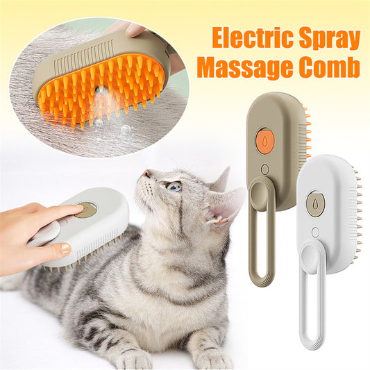 3 In 1 Electric Steam Pet Brush